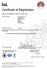 Certificat ISO 9001: 2015